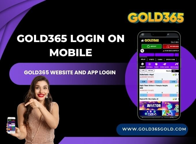 Gold365 Login on Mobile