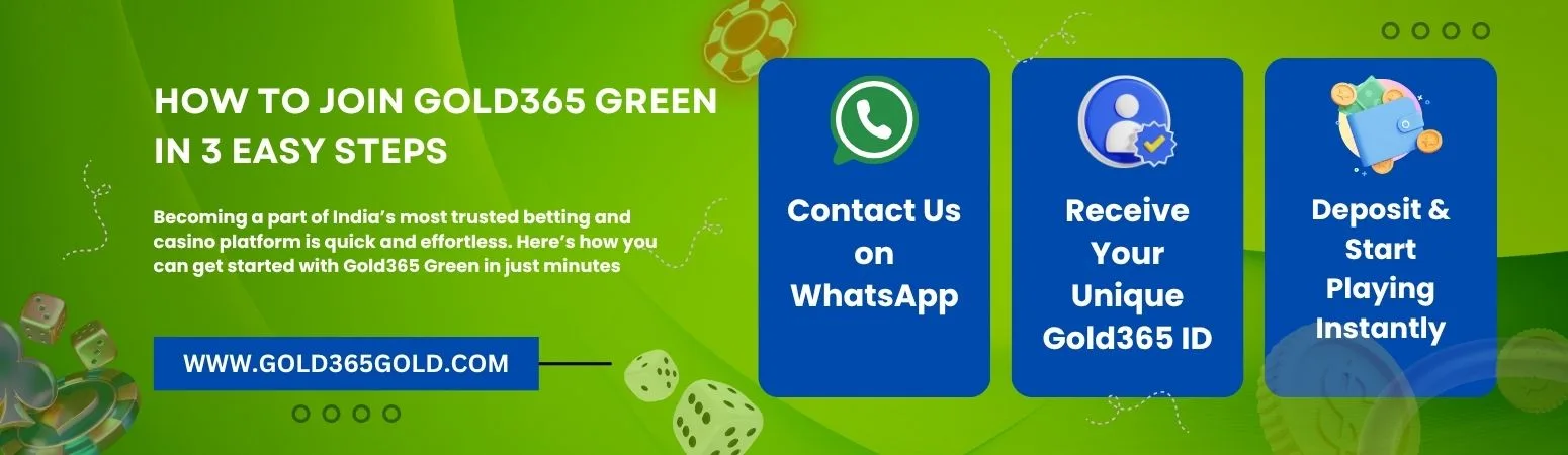 How to Join Gold365 Green in 3 Easy Steps